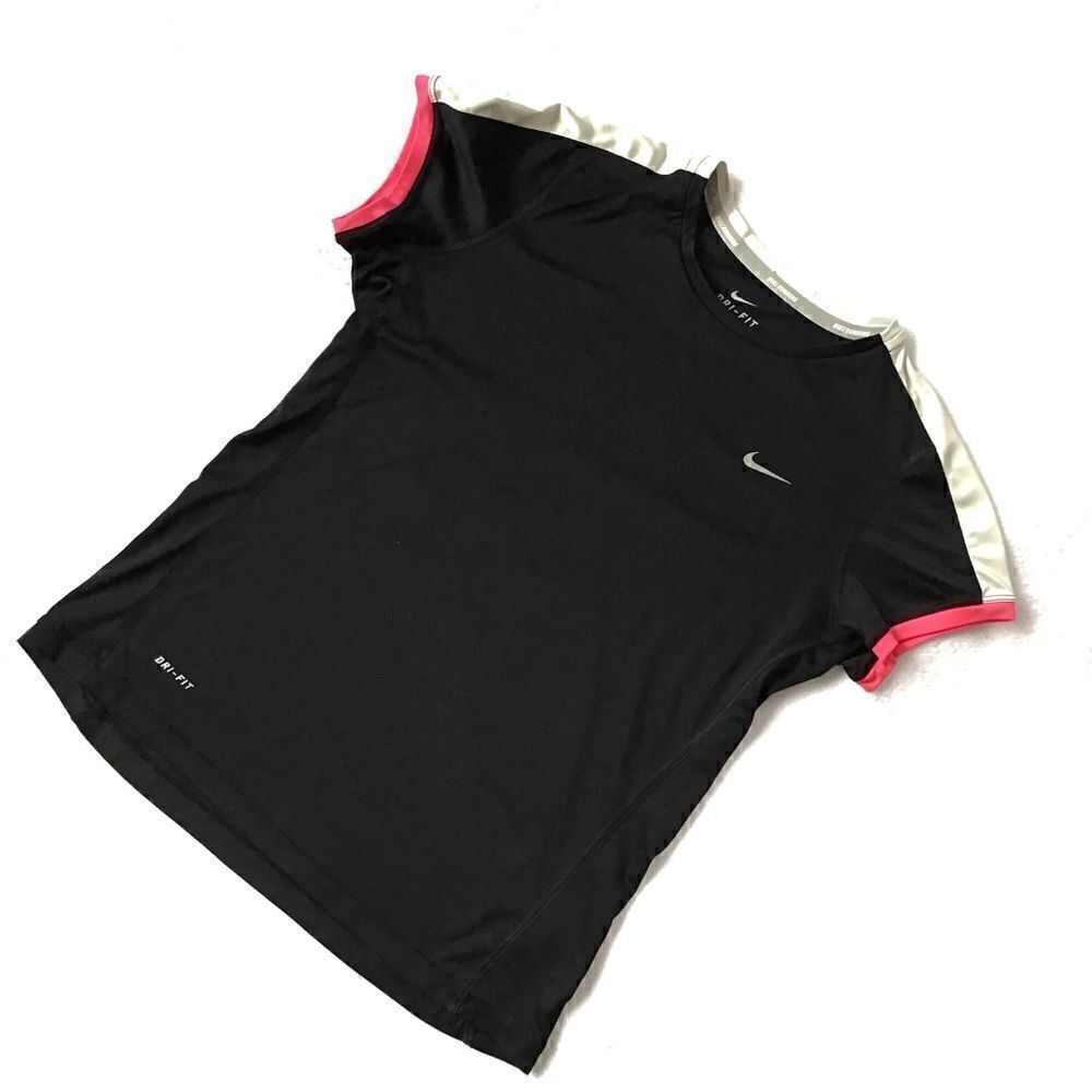 Nike Dri Fit Running Short Sleeve T Shirt